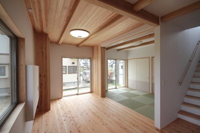 日当りのよいリビングと和室 日当りのよいリビングと和室