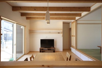 キッチンからの眺め キッチンからの眺め