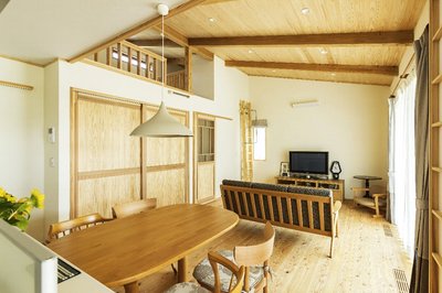 さらっとした空気と無垢の優しさを堪能できるパッシブデザイン さらっとした空気と無垢の優しさを堪能できるパッシブデザイン