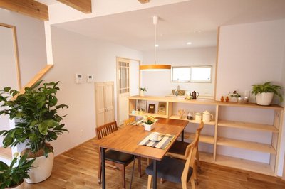 観葉植物の緑がアクセントになる、くつろげる空間 観葉植物の緑がアクセントになる、くつろげる空間