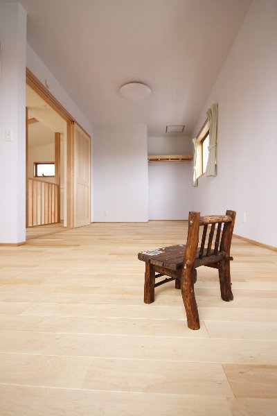 将来的に仕切り可能な子供室