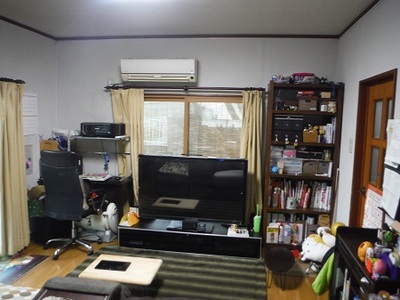 リビングのBefore写真。 リビングのBefore写真。