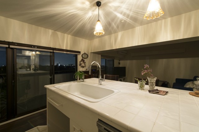 外の景色を眺めながらの料理。 今日も腕を振るって、「おいしいもの」を、楽しみながら作れそうです。