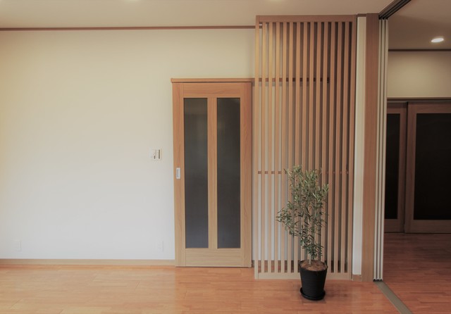 奥さまお気に入りの格子。 奥さまお気に入りの格子。