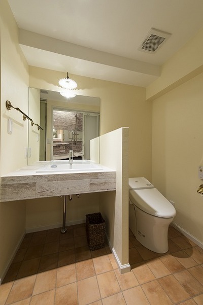 ユーティリティーはプロヴァンススタイルに。 ユーティリティーはプロヴァンススタイルに。