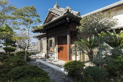 外回りの植栽は大きくなった生垣を撤去して通風を良くしました。