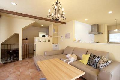 機能性と愛犬の導線を考えてプランした大空間の1LDKへ