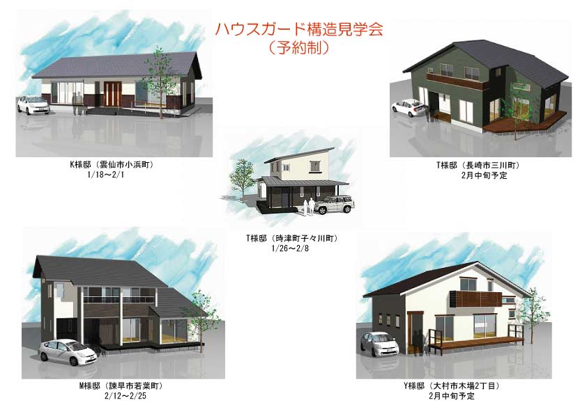 ハウスガード構造見学会 予約制 株式会社浜松建設 匠の会 ブログ 九州 山口の注文住宅 九州 山口匠の会